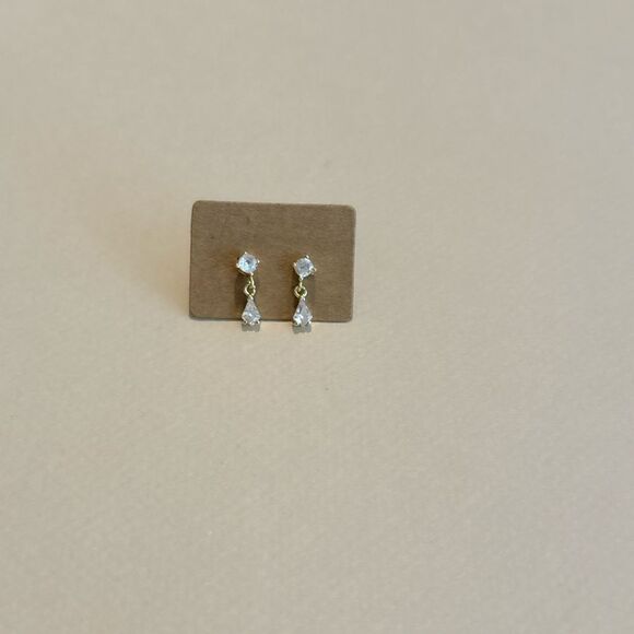 Diamond earrings M1107 - Picture 5 of 5